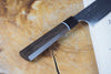 Seki Kanetsugu - Zuiun Santoku SG2 High Speed Powdered Steel Kiritsuke (K-tip) 18cm (custom sheath included)