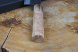 Kamo Knives - Hand Forged V2 Steel Kurouchi Damascus Santoku Knife 16.5cm