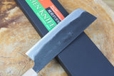 Kamo Knives - Hand Forged V2 Steel Kurouchi Damascus Nakiri Knife 16.5cm
