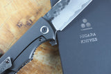 Nigara Hamono - Kurouchi Folding Knife SG2 High Speed Steel with G10 Handle