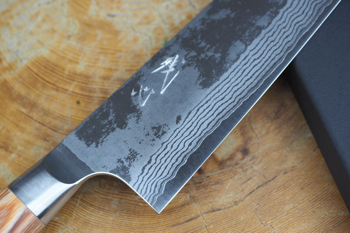 Kamo Knives - Hand Forged VG10 Damascus Gyuto (Chef's Knife) 21cm