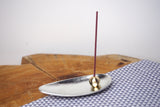 Nousaku - Tin Incense Holder (bamboo leaf shape)