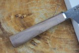 残心 Zan Shin SORA (from Seki) - VG10 Santoku Hammered Finish with Walnut Handle 16.5cm