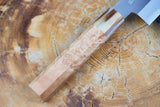 残心 Zan Shin® REN (from Seki) - Blue Super steel Santoku with Quince Handle 18cm