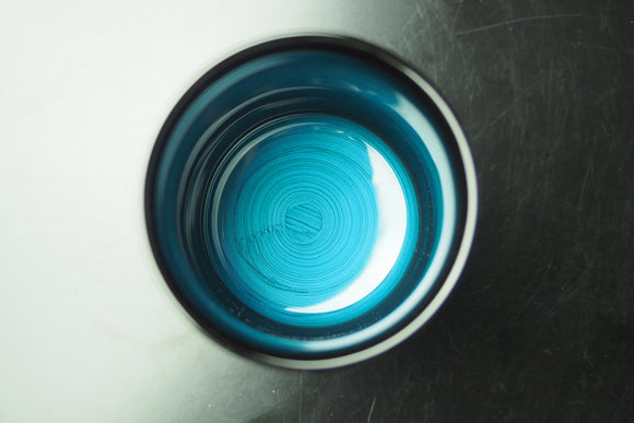 Wajima-Nuri Japan Lacquerware Cup with Blue Gradation - Medium