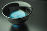 Wajima-Nuri Japan Lacquerware Sake Cup with Blue Gradation