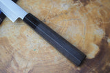 残心 Zan Shin REN (from Seki) - Blue Super steel Petty with Ebony & Buffalo horn handle 14.5cm