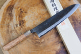 Tosa Tadayoshi (from Tosa) - Hand Forged Kurouchi White-1 steel Gyuto with Quince handle