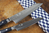 Zan Shin AO 2 knife set - AUS10 Bunka (19cm) and Petty (13.5cm)