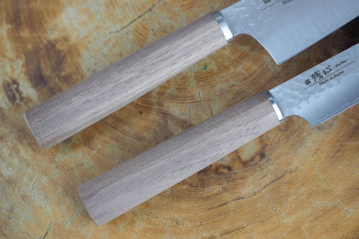 Zan Shin SORA 2 knife set - VG10 Bunka (18cm) and Petty (12cm)