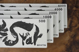 5 Set of Shapton Rockstar Super Synthetic Whetstone #500, #1000, #2000, #4000 and #6000
