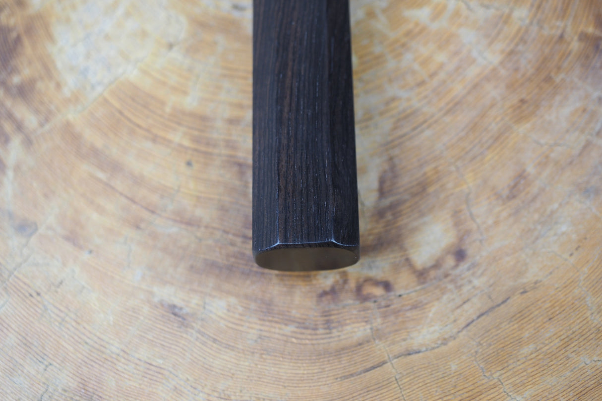 Nigara Hamono - SPG Strix Damascus Santoku with Ebony Handle 16.5cm