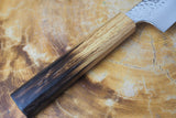 Seki Kanetsugu - Shiun Gyuto Chef's Knife 20cm VG10 Steel with Burnt Lacquer Oak Handle