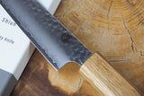 Seki Kanetsugu - Shiun Petty Knife 15cm VG10 Steel with Burnt Lacquer Oak Handle