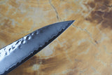 Seki Kanetsugu - Shiun Petty Knife 15cm VG10 Steel with Burnt Lacquer Oak Handle