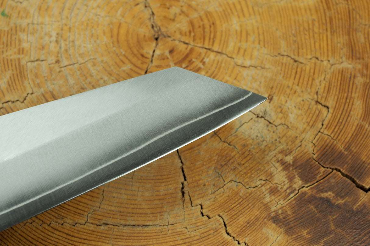 Misuzu VG10 Steel Gyuto (K-tip) Lacquer Coated Handle with Brass Bolster 21cm