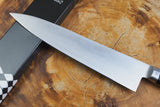 Misono EU Carbon Steel Gyuto Chef's Knife with Dragon/Flower Engraving (21cm/24cm)