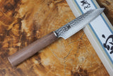残心 Zan Shin® SORA (from Seki) - VG10 Petty Hammered Finish with Walnut Handle 12cm