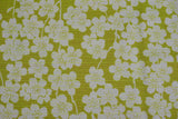 "Furoshiki" Wrapping Cloth - Isa monyo Reversible | Weeping Cherry Tree Pink/Green (100cm x 100cm)