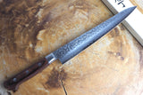 Sakai Jikko "Sujihiki" Slicer/Carving Knife VG10 Core and Damascus Steel with hammered finish (24cm)