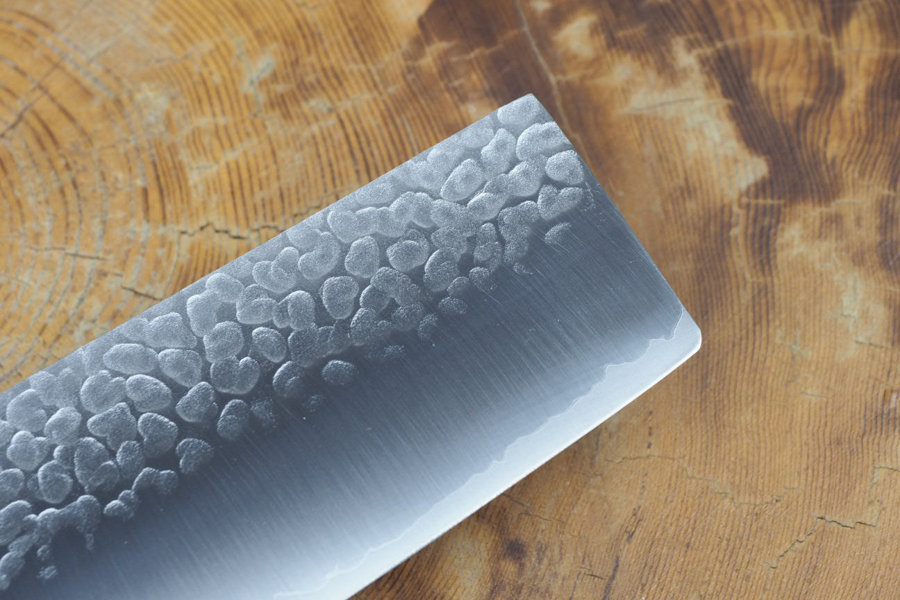 残心 Zan Shin® SORA (from Seki) - VG10 Nakiri Knife Hammered