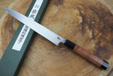 Sukenari Ginsan-Silver3 Steel Yanagiba Sashimi knife (24cm) with Quince Wood Handle