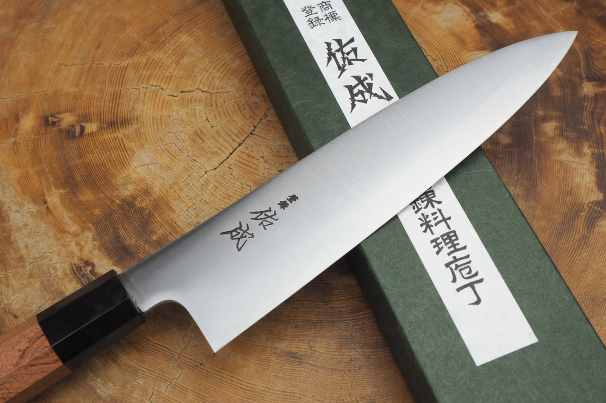 Sukenari SG2 Powdered High Speed Steel Gyuto Chef's knife 21cm with Quince Wood Handle