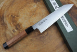 Sukenari ZDP189 Powdered High Speed Steel Kiritsuke (K-tip) Gyuto Chef's knife 21cm with Quince Wood Handle