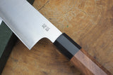 Sukenari ZDP189 Powdered High Speed Steel Kiritsuke (K-tip) Gyuto Chef's knife 21cm with Quince Wood Handle