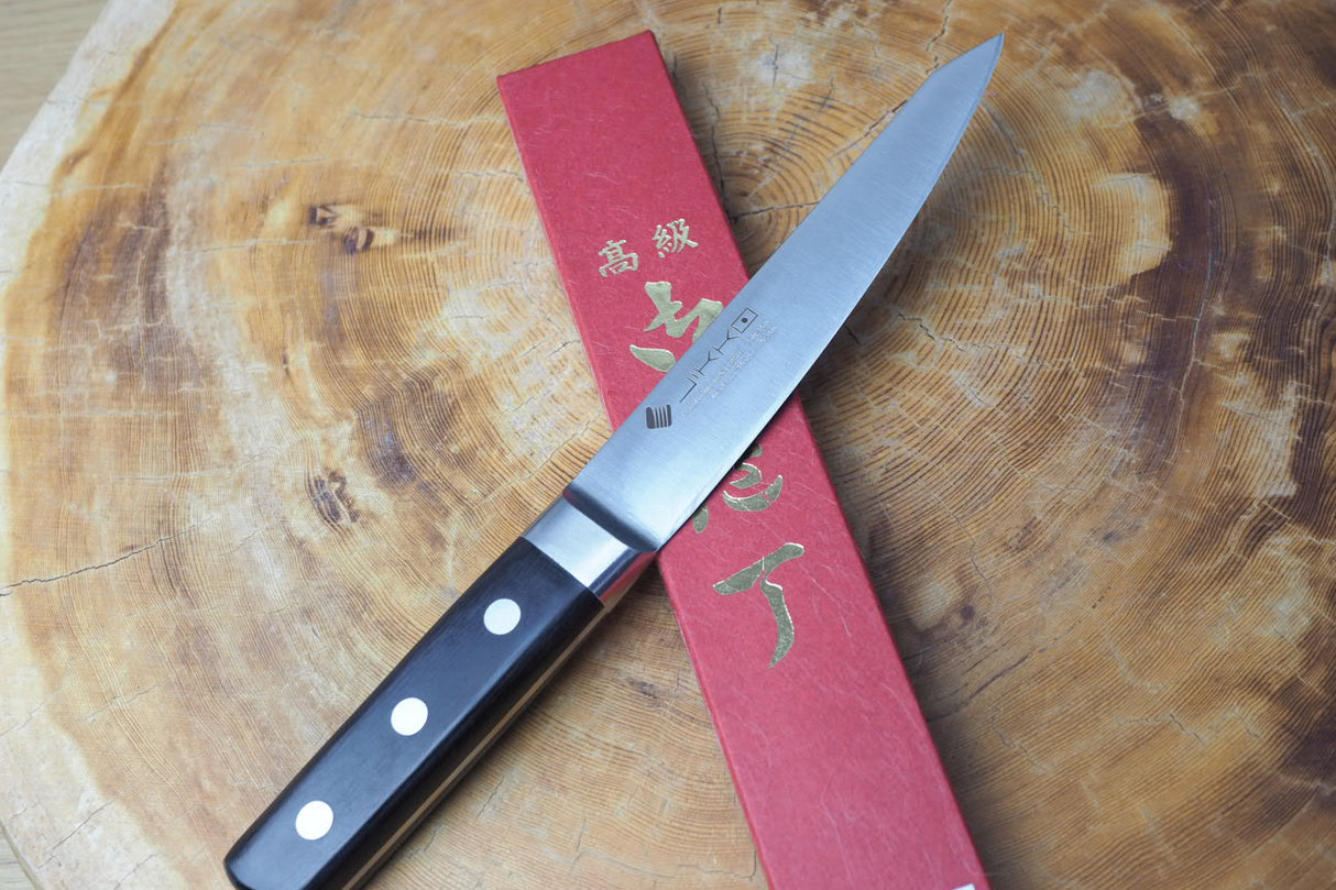 Sakai Jikko Premium Master II Ginsan - Silver3 steel - boning knife (Honesuki-Maru)