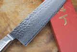 Sakai Jikko "Never Stain" Gyuto SG2 Powdered High Speed Steel Damascus with Hammered Finish (21cm/24cm)