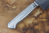 Sakai Jikko "Never Stain" Gyuto SG2 Powdered High Speed Steel Damascus with Hammered Finish (21cm/24cm)