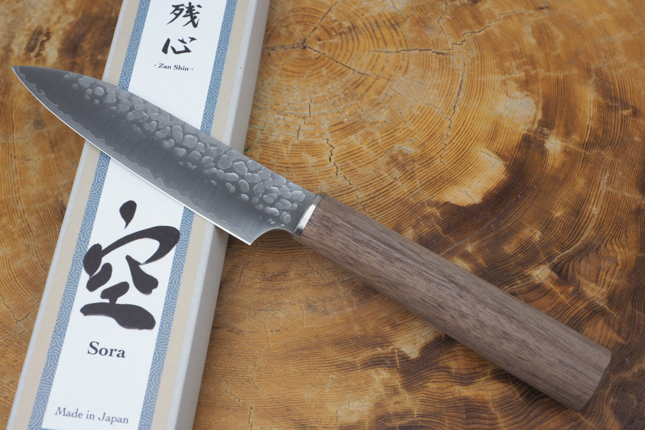 残心 Zan Shin SORA (from Seki) - VG10 Petty Hammered Finish with