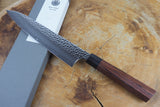 Seki Kanetsugu - Heptagon Wood Gyuto Chef's Knife VG10 Steel hammered finish 20cm