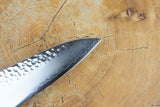 Seki Kanetsugu - Heptagon Wood Gyuto Chef's Knife VG10 Steel hammered finish 20cm