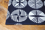 "Furoshiki" Wrapping Cloth - Isa Monyo Reversible Pine Navy Blue/Red (48cm x48cm)