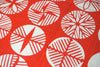 "Furoshiki" Wrapping Cloth - Isa Monyo Reversible Pine Navy Blue/Red (48cm x48cm)