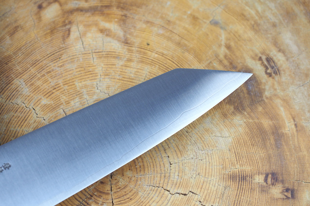 Sukenari SG2 Powdered High Speed Steel Kiritsuke (K-tip) Gyuto Chef's knife 21cm with Rosewood & Buffalo Horn Handle