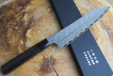 Nigara Hamono - SPG Strix Damascus Gyuto (Chef's Knife) 21cm with Evony Handle