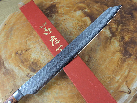 Sakai Jikko VG10 Core Damascus Steel Double-edged Sashimi (Kiritsuke) knife 30cm