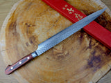 Sakai Jikko VG10 Core Damascus Steel Double-edged Sashimi (Yanagiba) knife 30cm