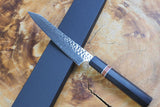 残心 Zan Shin® San - Ginsan Silver-3 Steel Nickel Damascus Petty 15cm