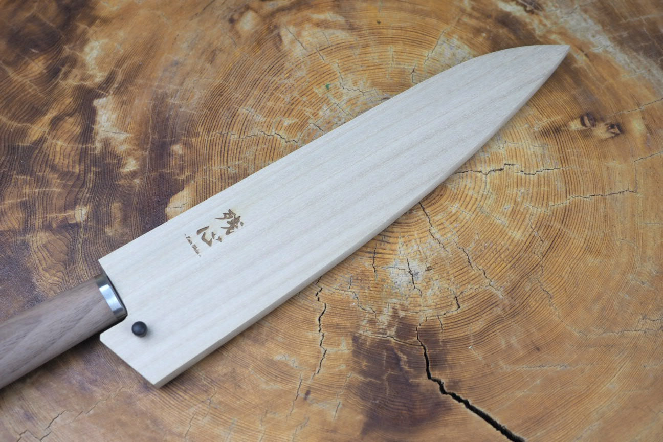 Zanshin saya for gyuto 21cm – Kaz's Knife and Kitchenware