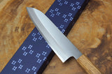 残心 Zan Shin REN (from Seki) - Blue Super steel Santoku with Japanese Oak Handle 18cm