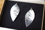 Nousaku - Silver Earrings - Suzuha - Ripple