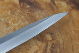 残心 Zan Shin White-2 Steel Sashimi Yanagiba Knife 18cm/24cm (including a wooden sheath)