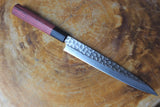 Bosen Sashimi knife 21cm VG-1 with Brown Pakkawood handle