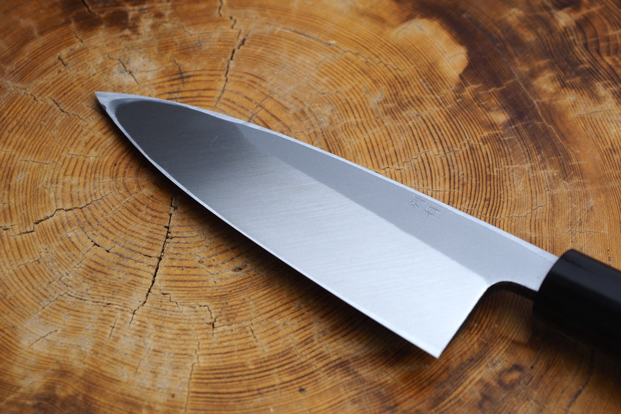 Sakai Jikko "Betsuuchi" White-3 Steel Deba Fish Filleting Knife (15cm/18cm)