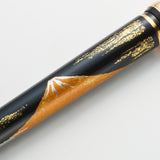 Sunrise at Mt.Fuji - Fountain Pen with Gold Leaf Adornment (Wooden Gift Box Included)