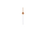 Nousaku - Brass Wind Chime Pink Gold Onion Shape (holder sold separately)